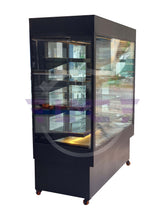 Load image into Gallery viewer, Upright Cake Display Chiller - Cooler - 4 Shelves - Painted Base