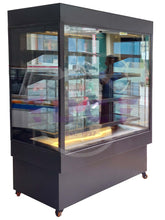 Load image into Gallery viewer, Upright Cake Display Chiller - Cooler - 4 Shelves - Painted Base