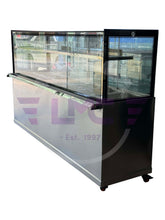 Load image into Gallery viewer, Fully Stainless Steel Bain Marie Food Display Cabinet