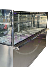 Load image into Gallery viewer, Fully Stainless Steel Bain Marie Food Display Cabinet