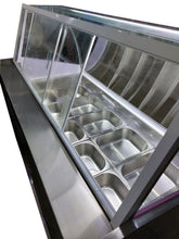 Load image into Gallery viewer, Stainless Steel Ice Cream Display Freezer - Cooler