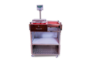 Cashier Counter With Electric Scale Stand