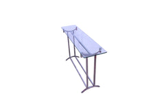 Load image into Gallery viewer, Stainless Steel Juice Bar Table - Glass Top