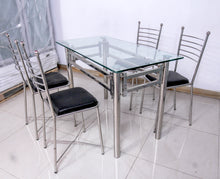 Load image into Gallery viewer, Stainless Steel Table - Glass Top