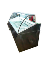 Load image into Gallery viewer, Stainless Steel Ice Cream Display Freezer - Cooler