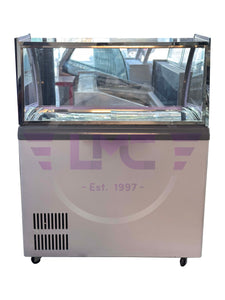 Ice Cream Display Freezer - Cooler - 9 Trays