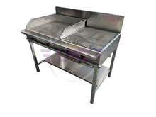 Load image into Gallery viewer, Stainless Steel Kottu/Dosa/Roti Grill with BBQ Grill Combination Stove

