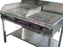 Load image into Gallery viewer, Stainless Steel Kottu/Dosa/Roti Grill with BBQ Grill Combination Stove
