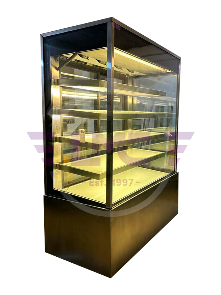 Upright Cake Display Chiller - Cooler - 4 Shelves