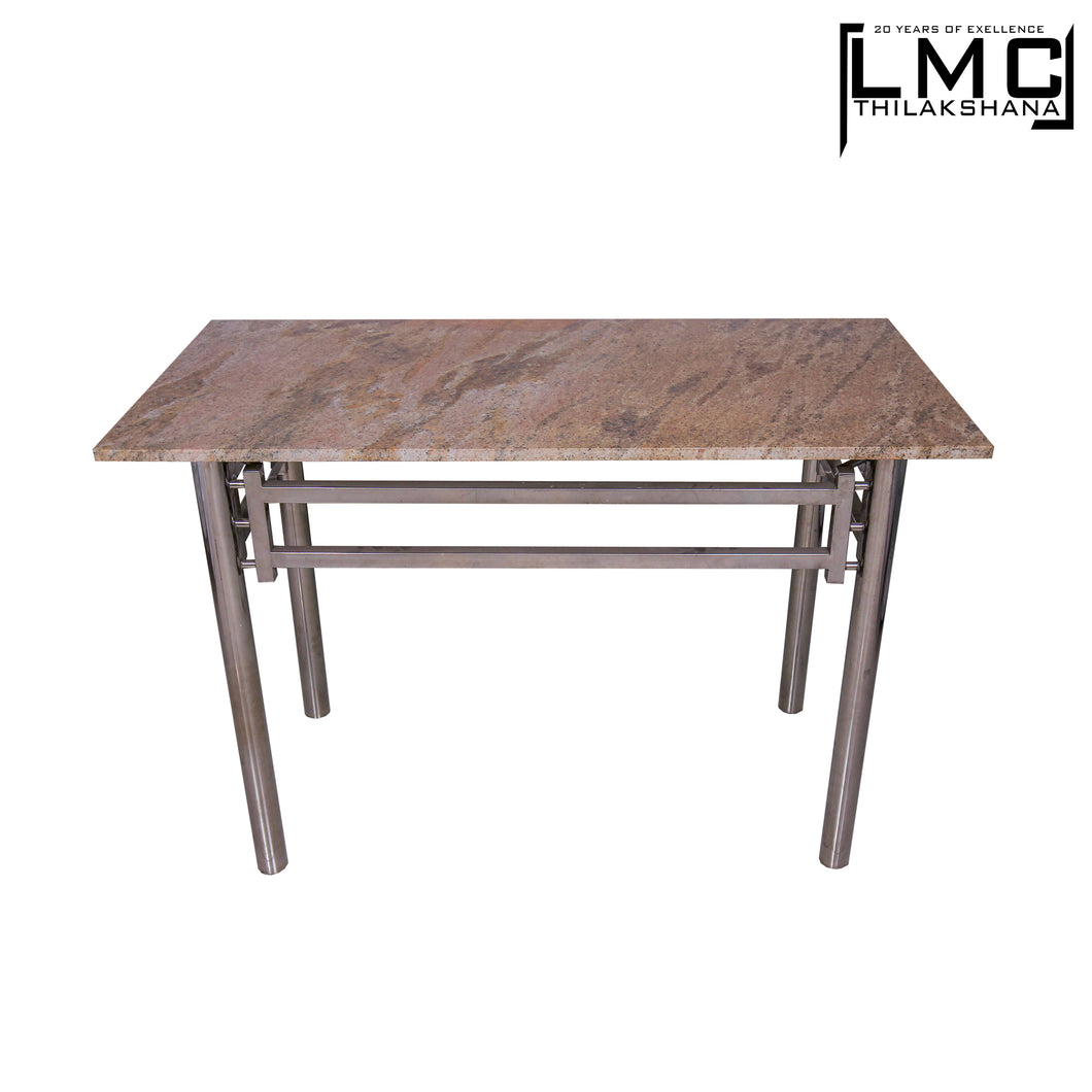 Stainless Steel Table - Granite Top