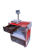 Load image into Gallery viewer, Cashier Counter With Electric Scale Stand
